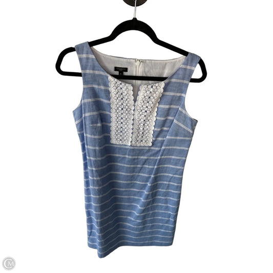 Dress Casual Short By Talbots In Blue & White, Size: Mp