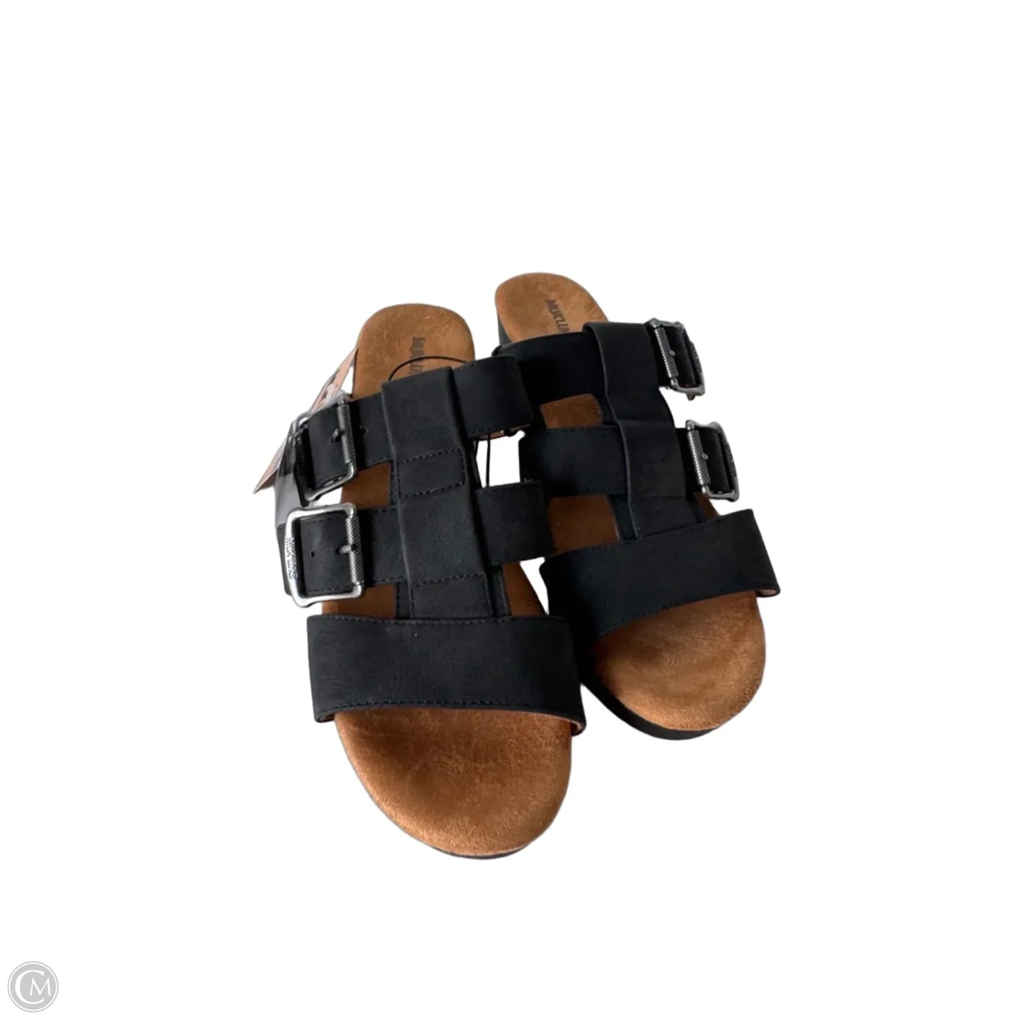 Sandals Heels Block By Muk Luks In Black, Size: 11