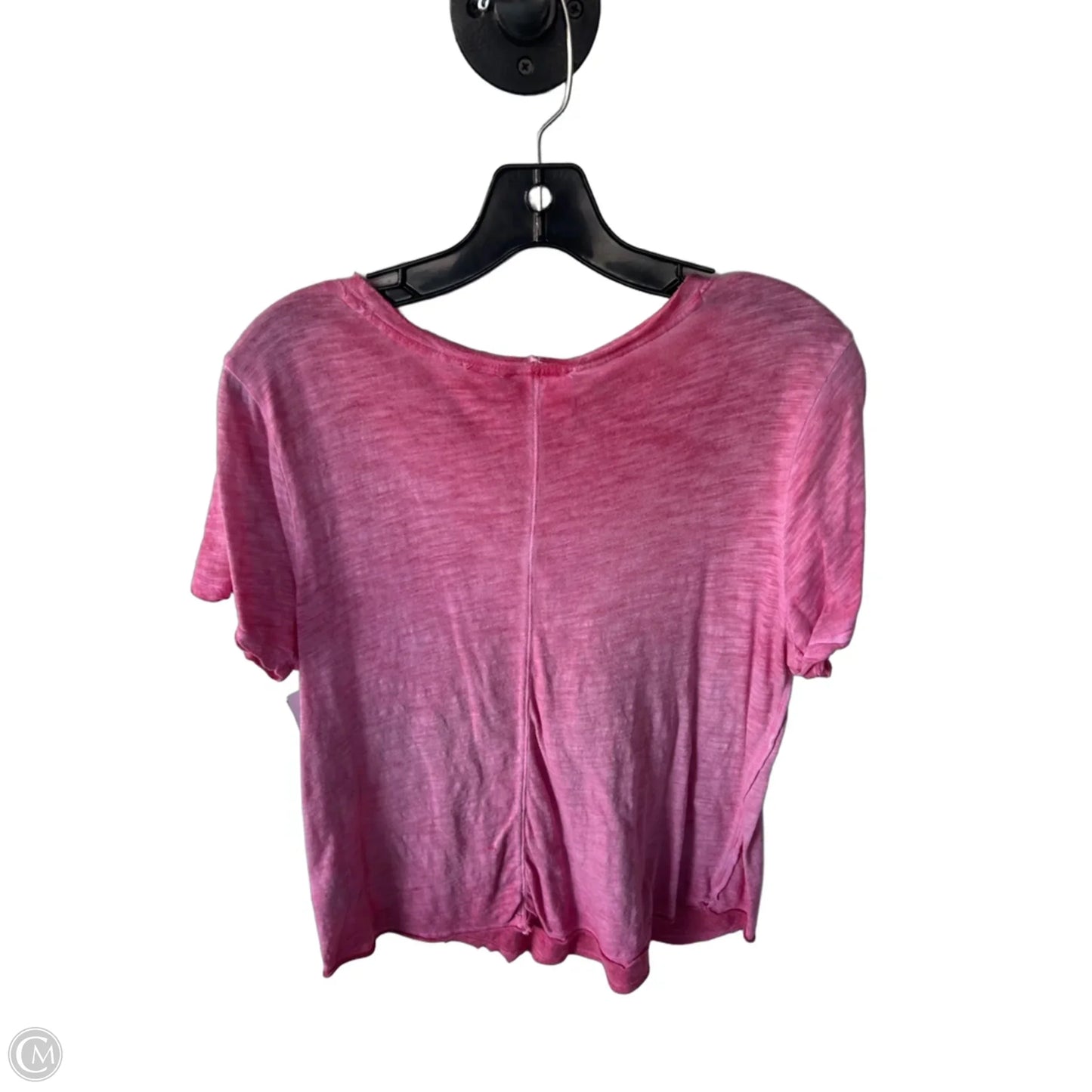 Top Short Sleeve By Maeve In Pink, Size: M