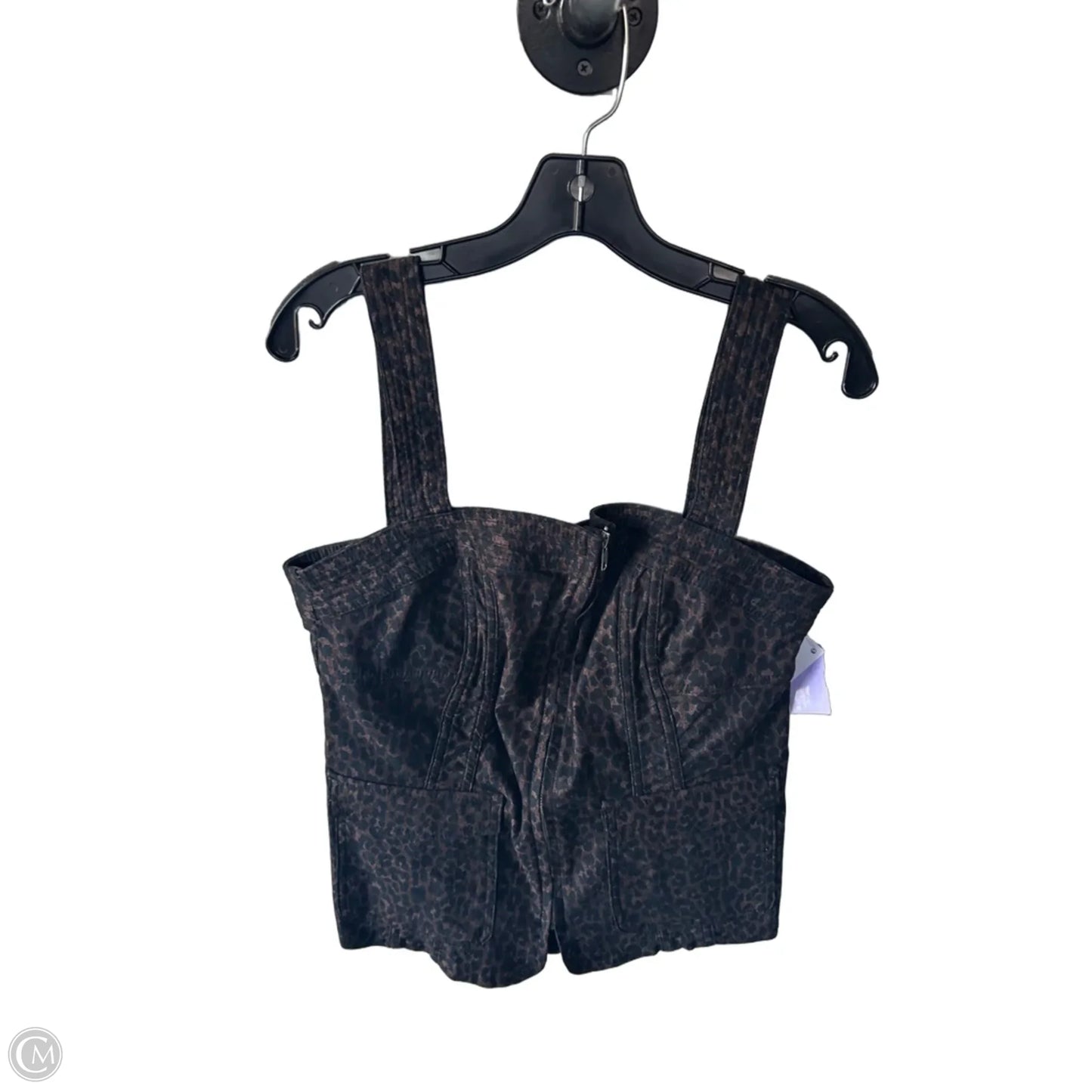 Top Sleeveless By Pilcro In Animal Print, Size: L