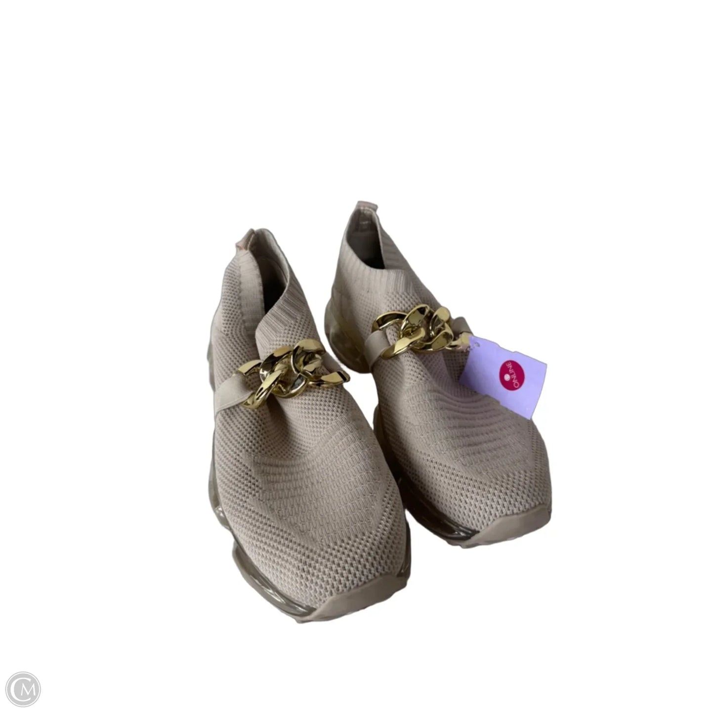 Shoes Sneakers By Clothes Mentor In Tan, Size: 8