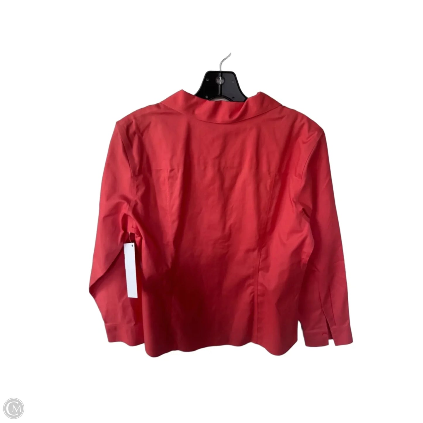 Top Long Sleeve By Chicos In Orange, Size: 0