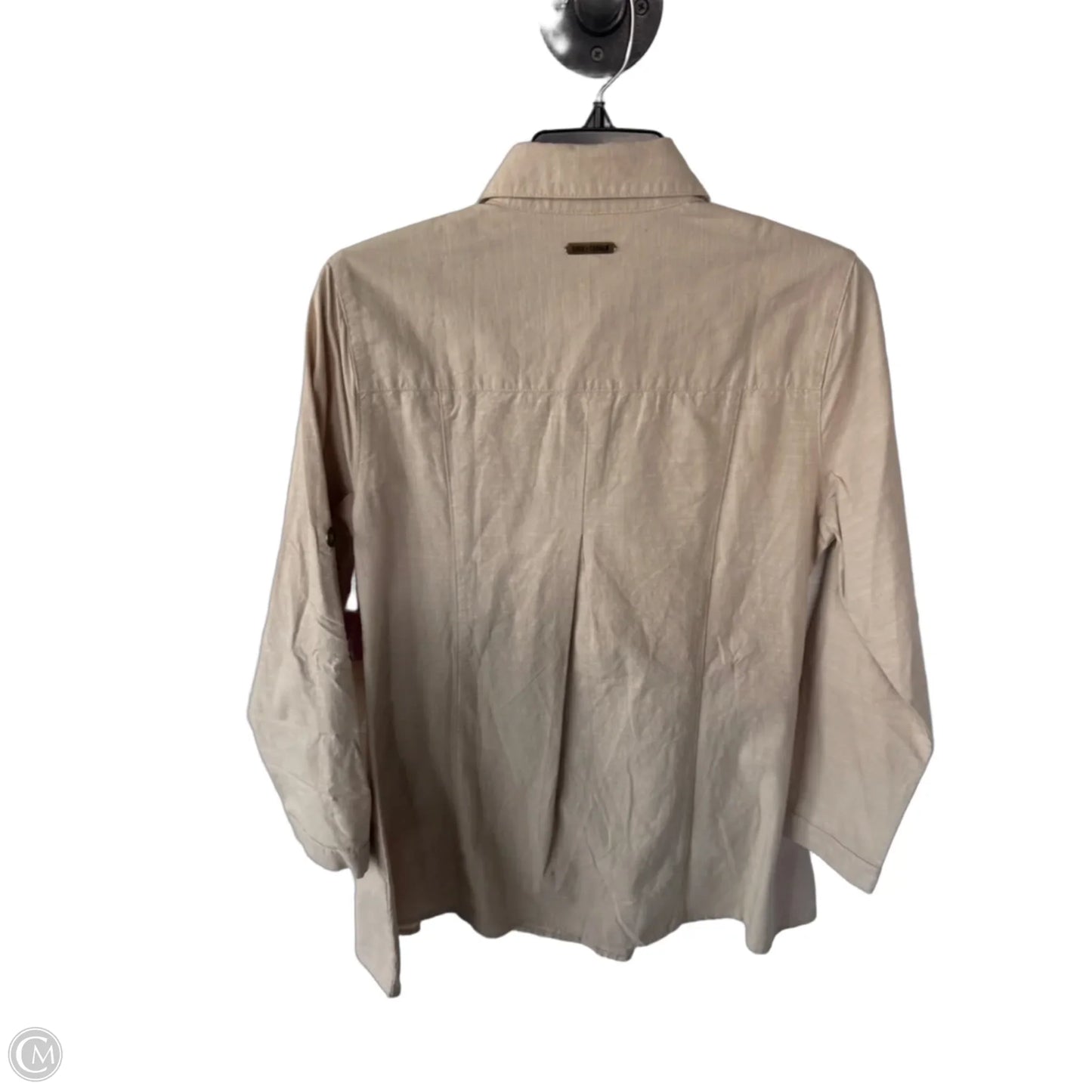Tunic Long Sleeve By Coco And Carmen In Tan, Size: S