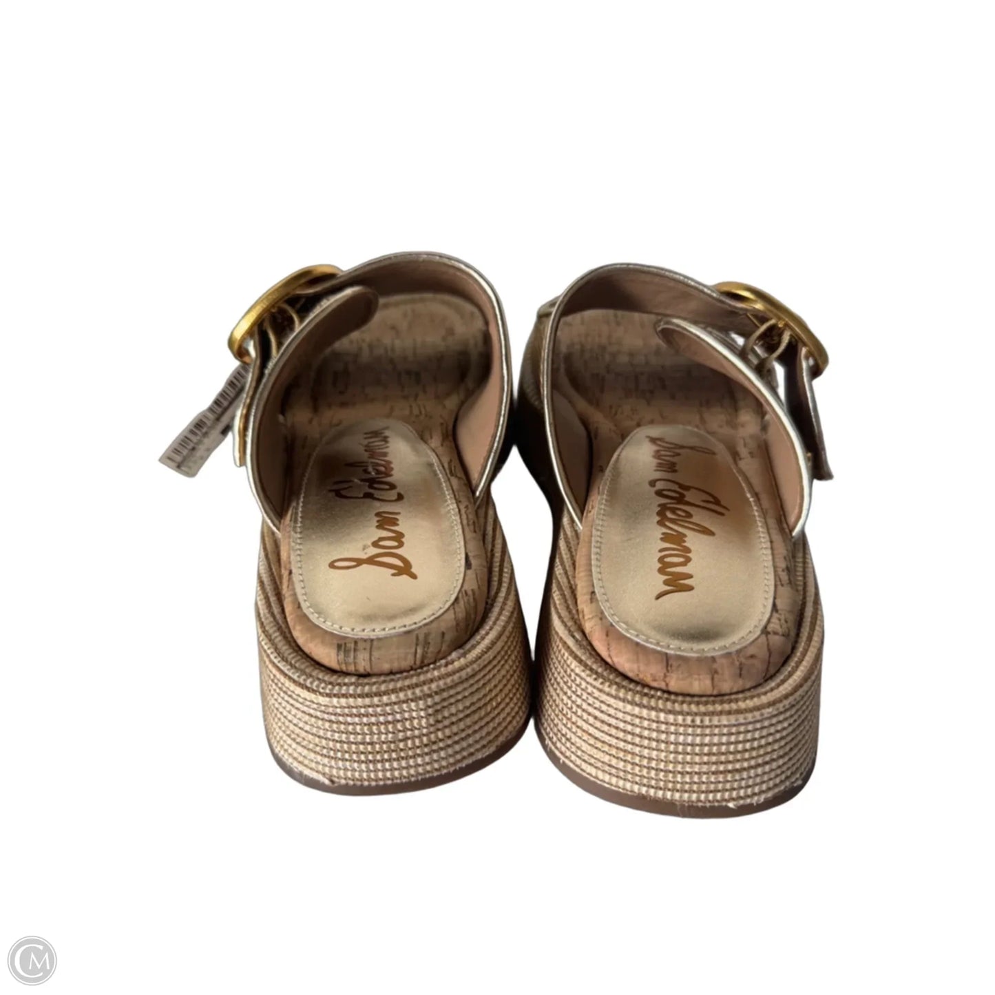 Sandals Flats By Sam Edelman In Gold, Size: 8.5
