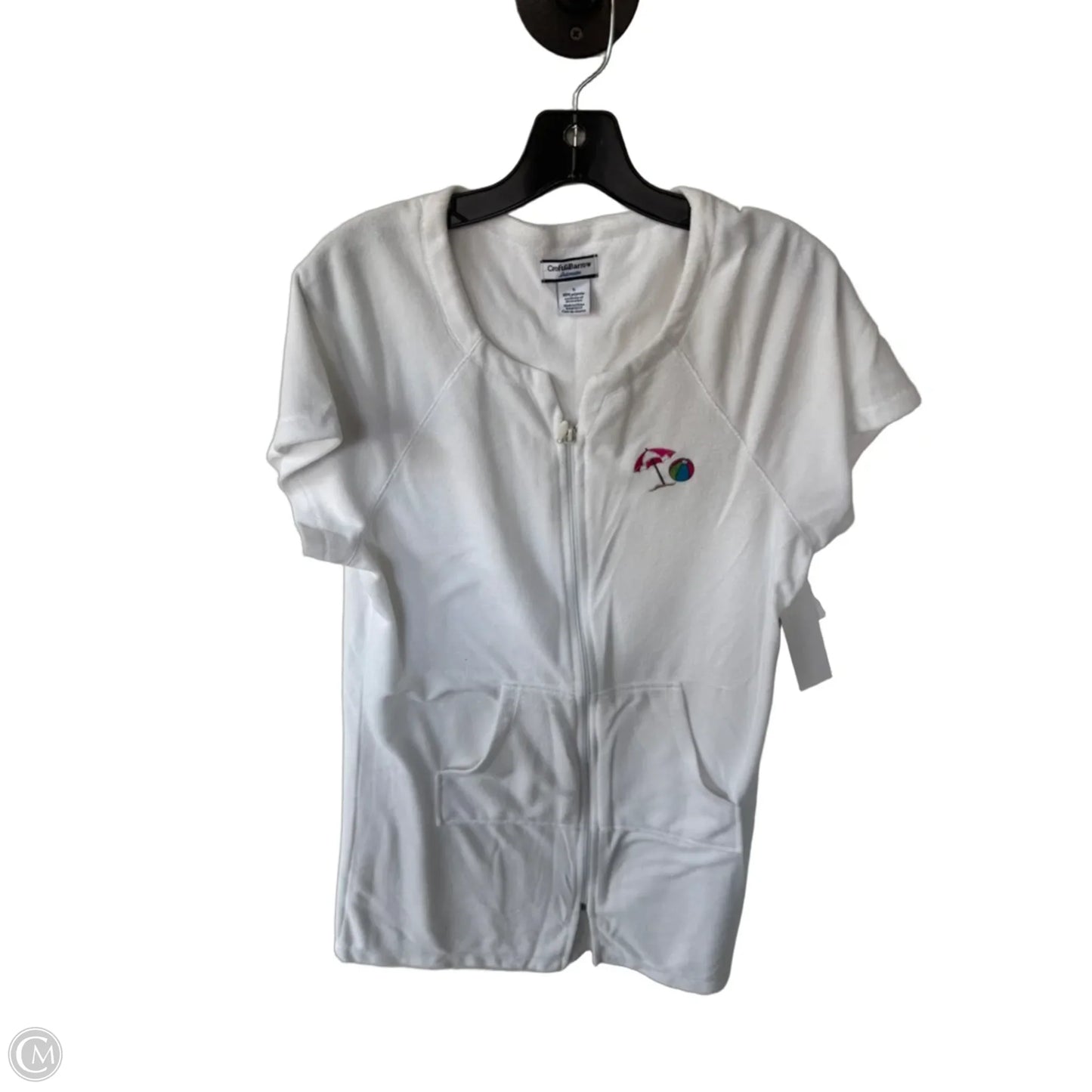 Swimwear Cover-up By Croft And Barrow In White, Size: S