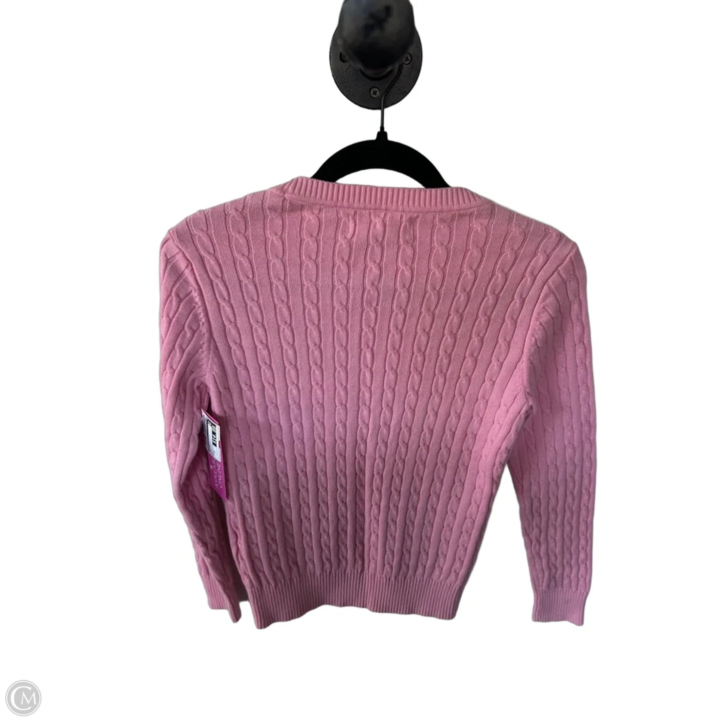 Sweater By Karen Scott In Pink, Size: Xs