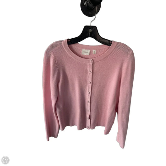 Sweater Cardigan By Cyrus In Pink, Size: M