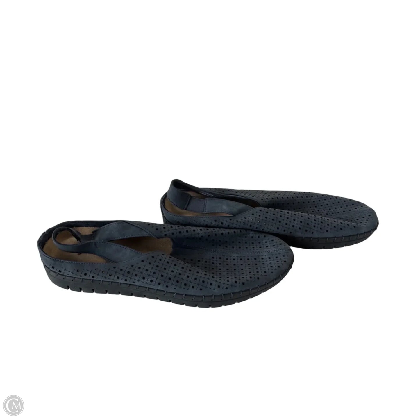 Shoes Flats By Easy Street In Blue, Size: 10
