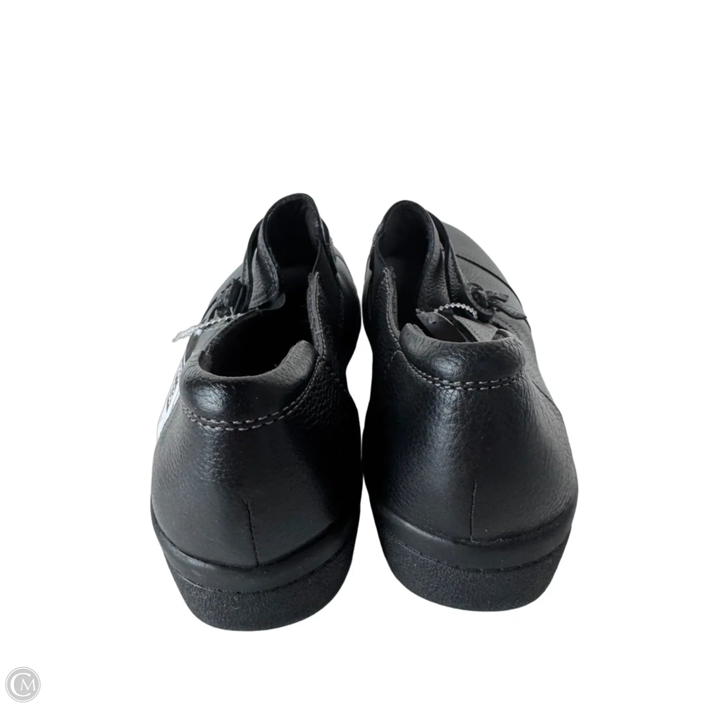 Shoes Flats By Clarks In Black, Size: 11