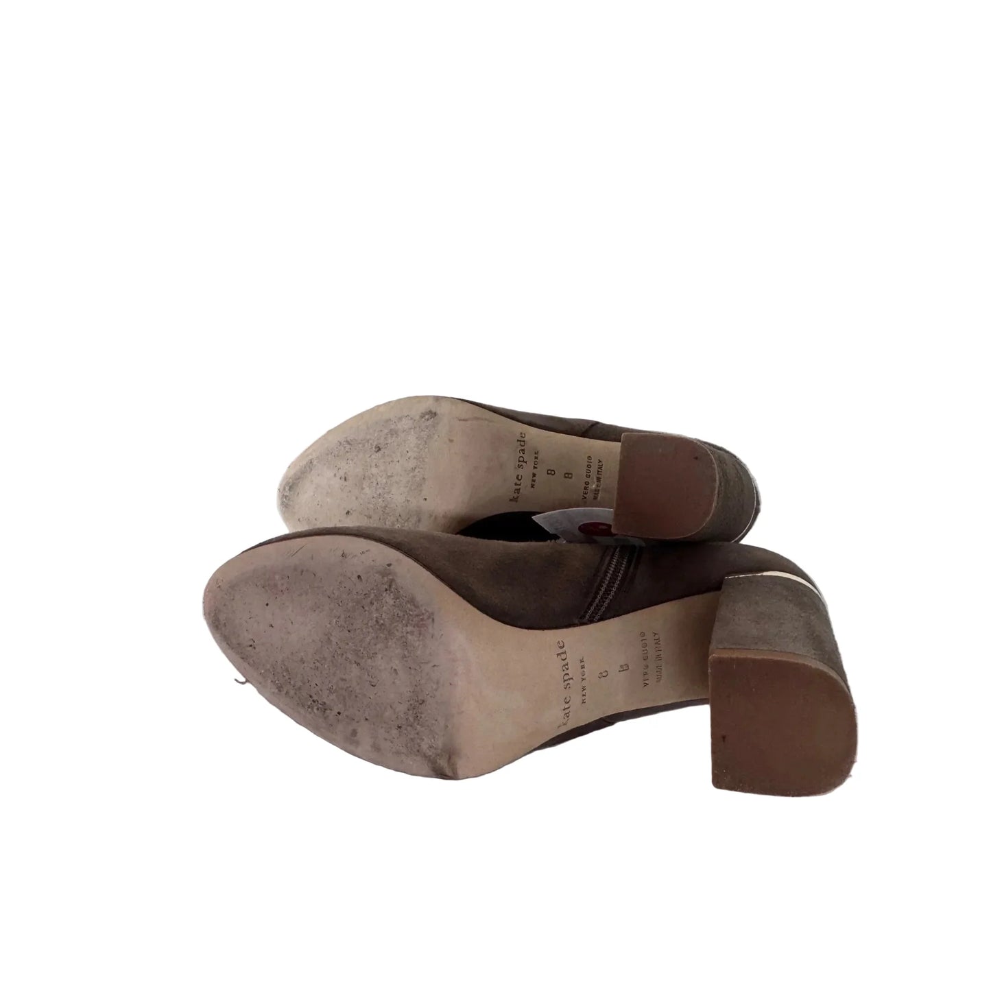 Boots Designer By Kate Spade In Brown, Size: 8