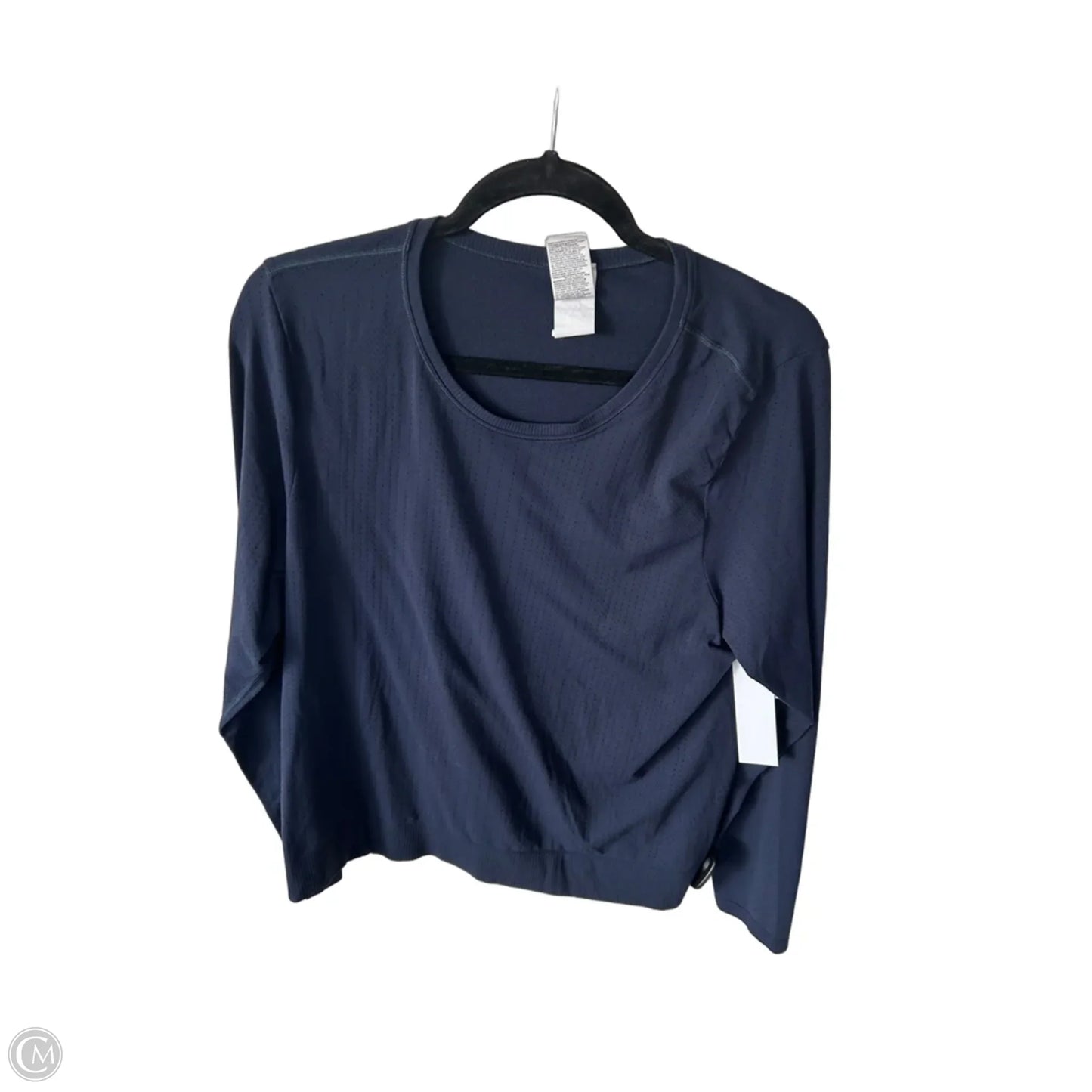 Athletic Top Long Sleeve Crewneck By Athleta In Blue, Size: Xl