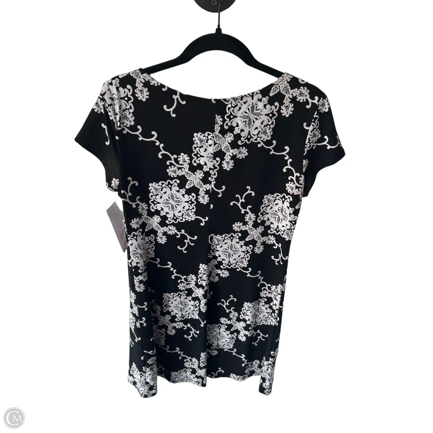 Dress Work By Ronnie Nicole In Black & White, Size: M