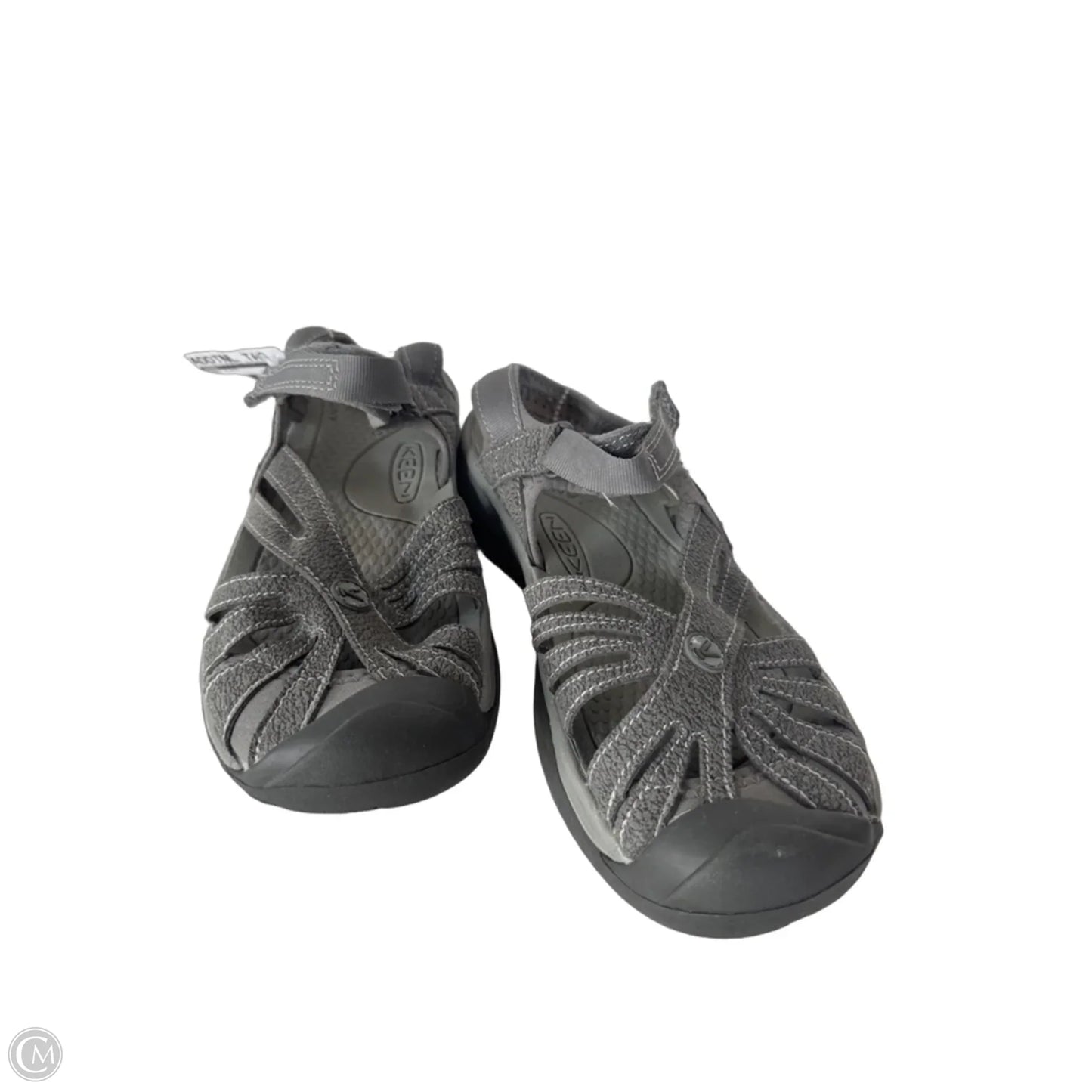 Shoes Flats By Keen In Grey, Size: 8