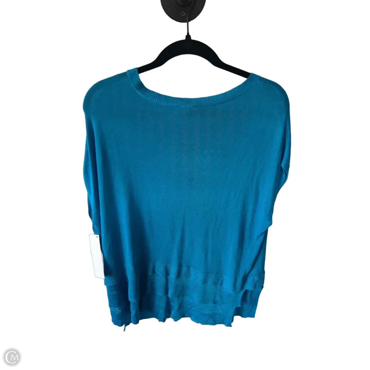 Vest Sweater By Worthington In Blue, Size: L