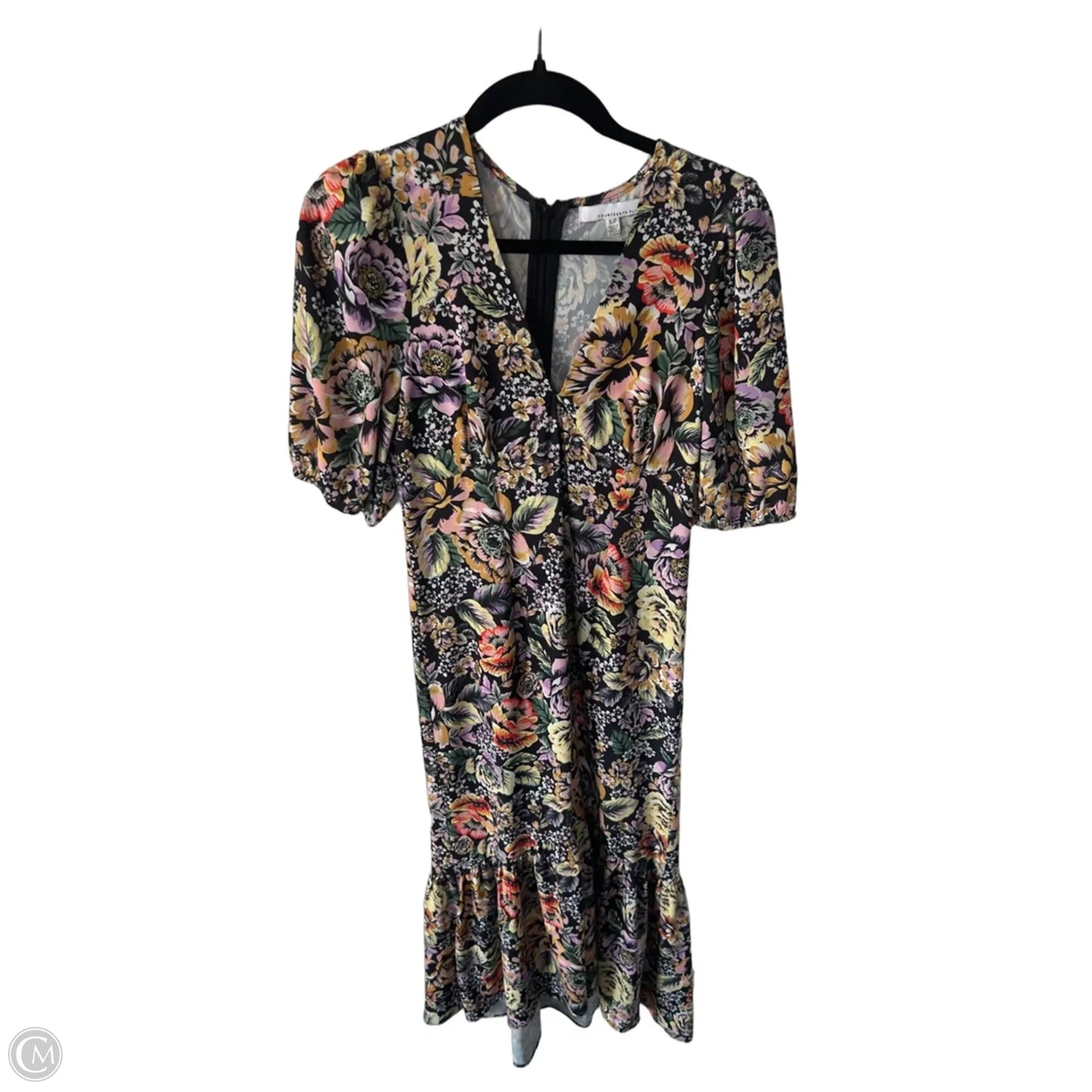 Dress Casual Maxi By Clothes Mentor In Floral Print, Size: S