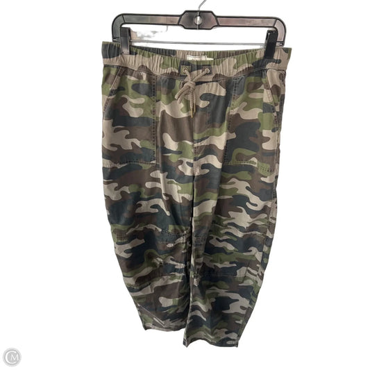 Pants Wide Leg By Clothes Mentor In Camouflage Print, Size: 8