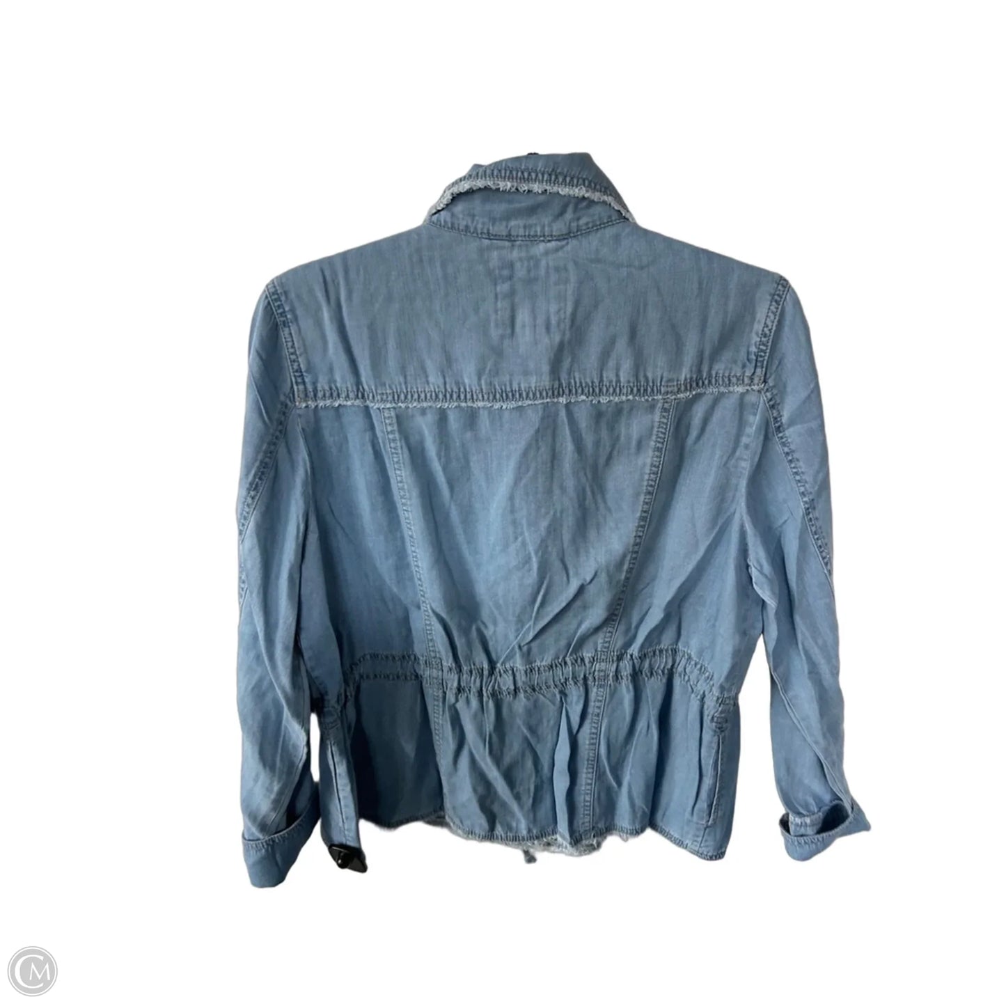 Jacket Denim By Tommy Bahama In Blue Denim, Size: S
