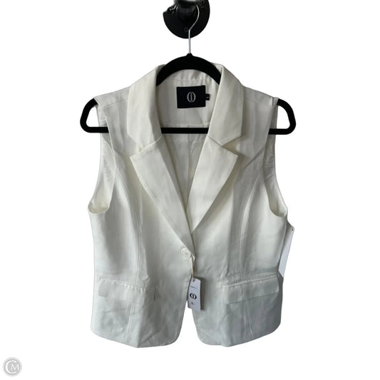 Vest Other By Clothes Mentor In White, Size: L