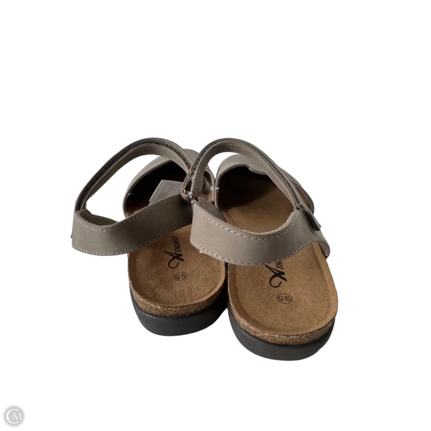 Shoes Flats By Clothes Mentor In Tan, Size: 9.5