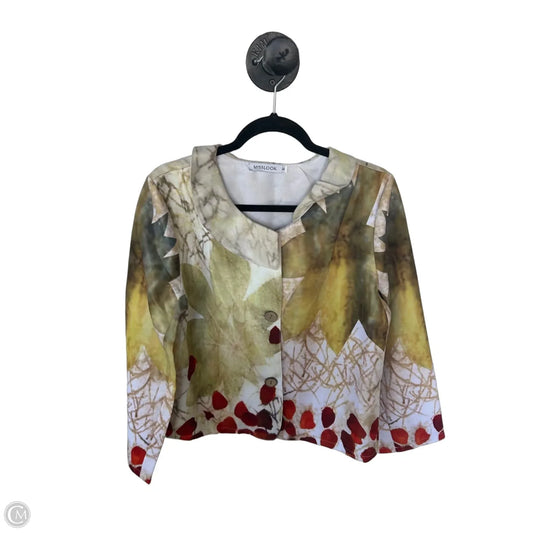 Jacket Other By Misslook In Green & Red, Size: M