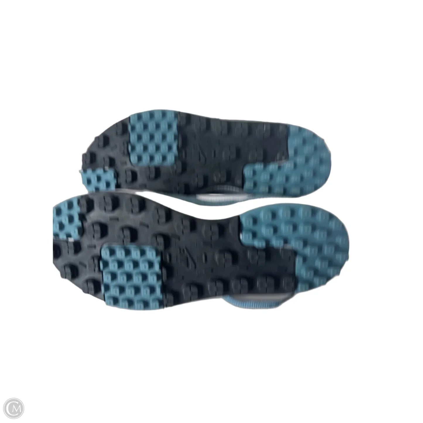 Shoes Sneakers By Nike In Blue & White, Size: 9.5