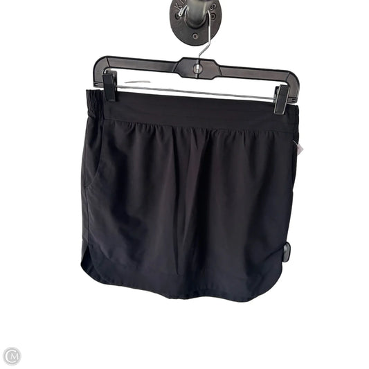 Athletic Skort By Athleta In Black, Size: S