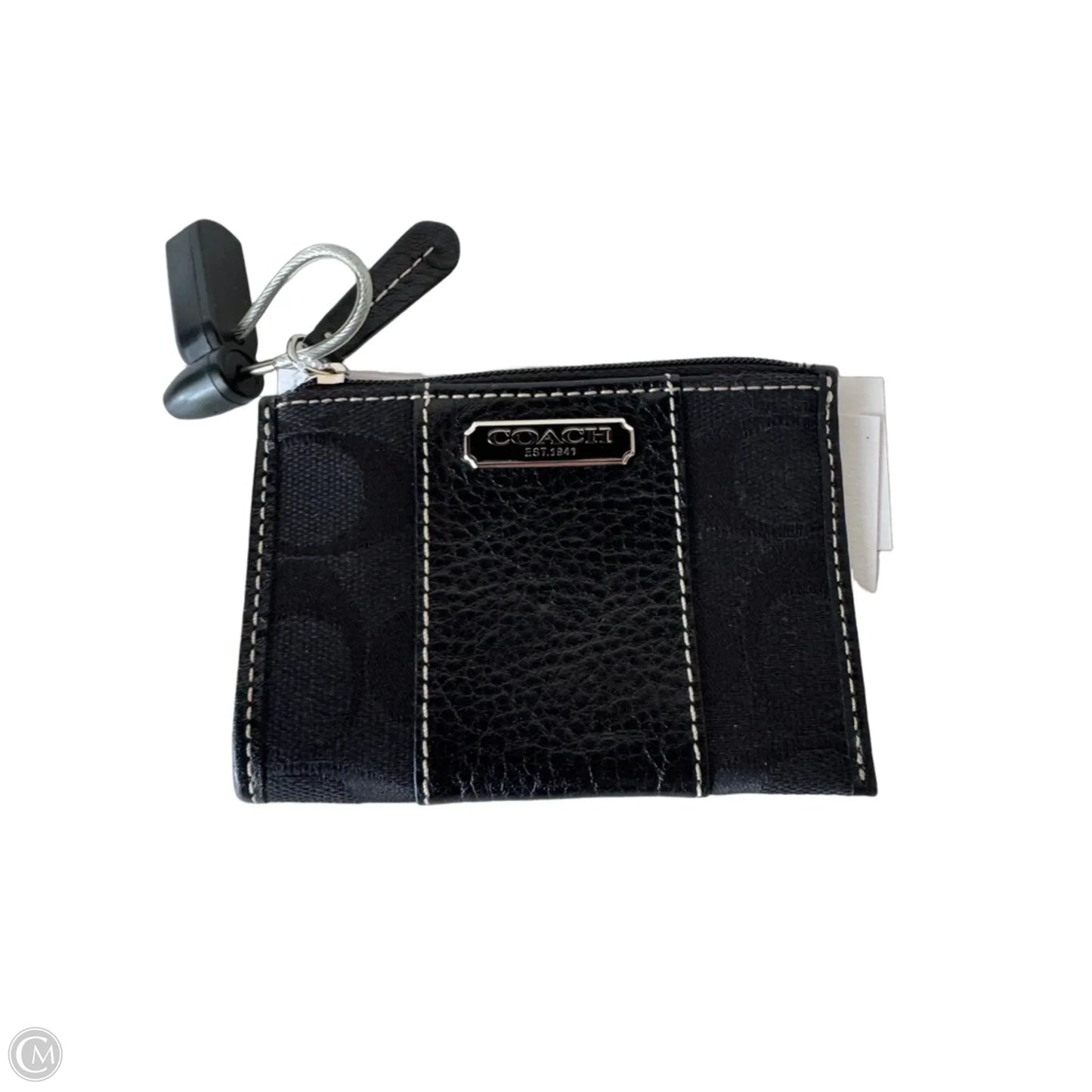 Coin Purse Designer By Coach, Size: Small