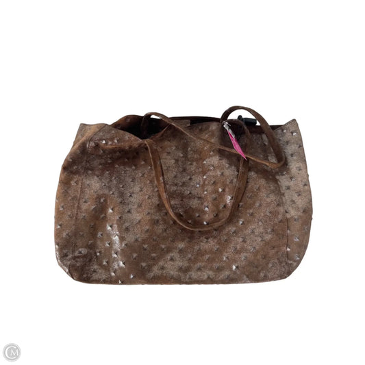 Tote Leather By Streets Ahead, Size: Large