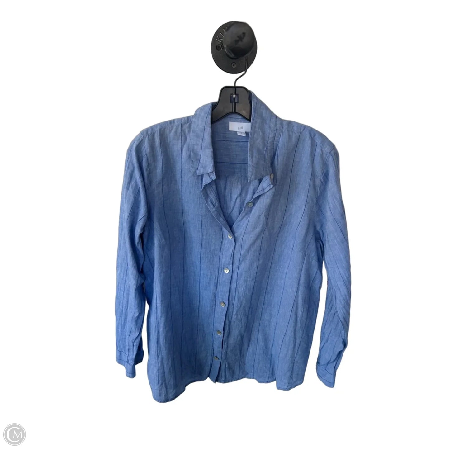 Top Long Sleeve By J. Jill In Blue, Size: M