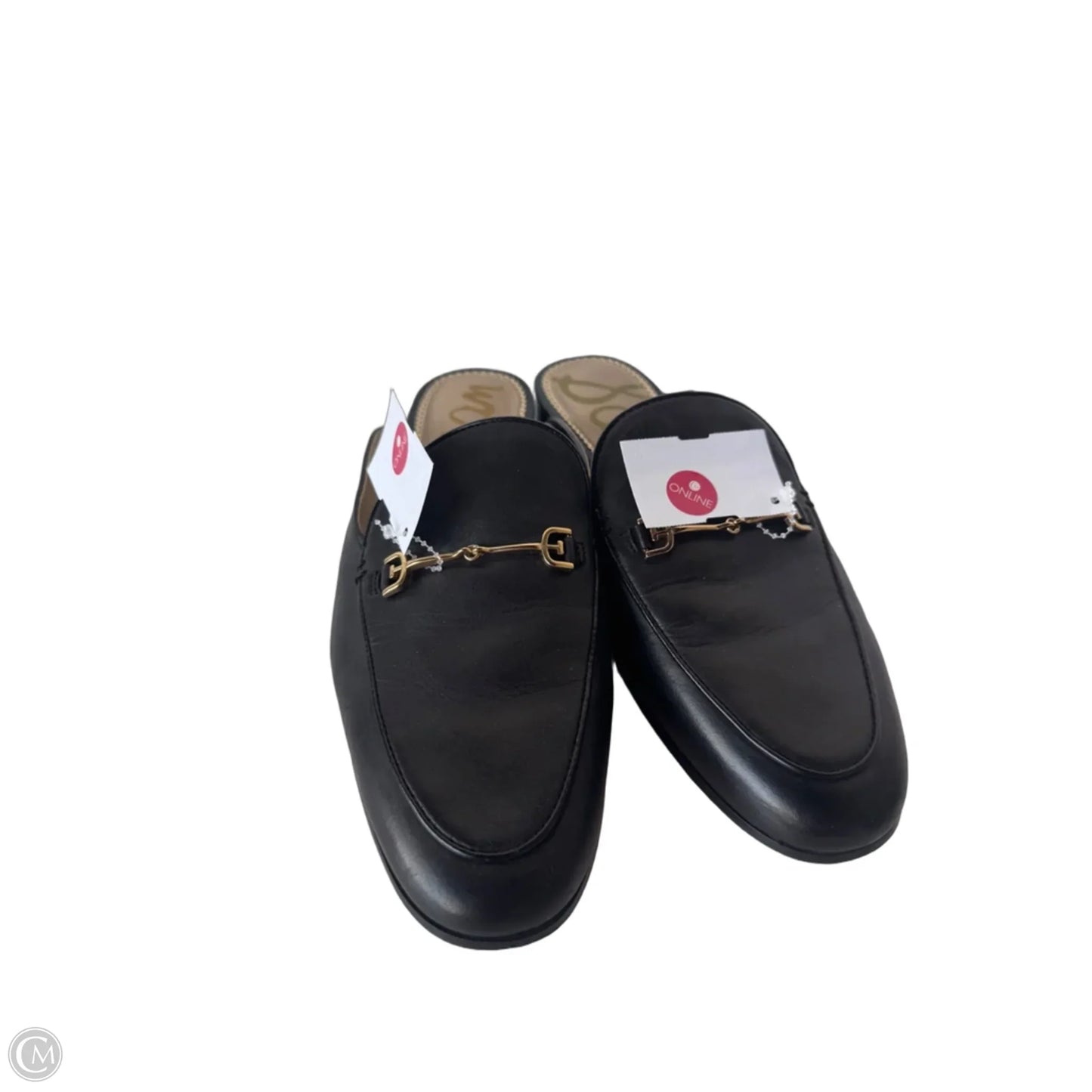 Shoes Flats By Sam Edelman In Black & Gold, Size: 10