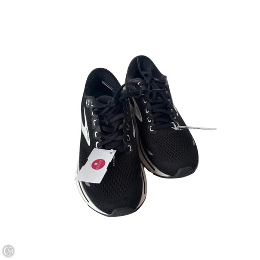 Shoes Athletic By Brooks In Black & White, Size: 7.5