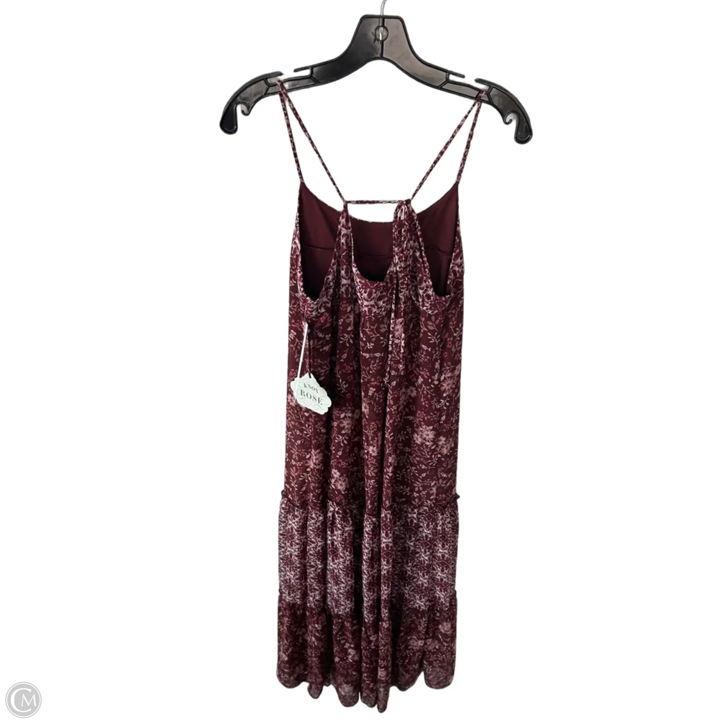 Dress Casual Maxi By Knox Rose In Brown & Purple, Size: S