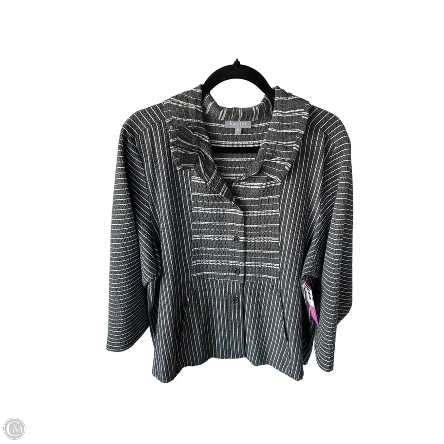 Blazer By Habitat In Grey & White, Size: Xl