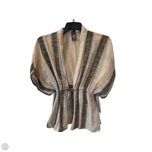 Kimono By Vince Camuto In Black & Tan, Size: Osfm