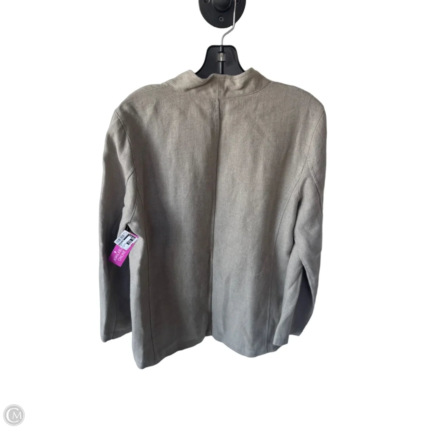 Blazer By Eileen Fisher In Tan, Size: M