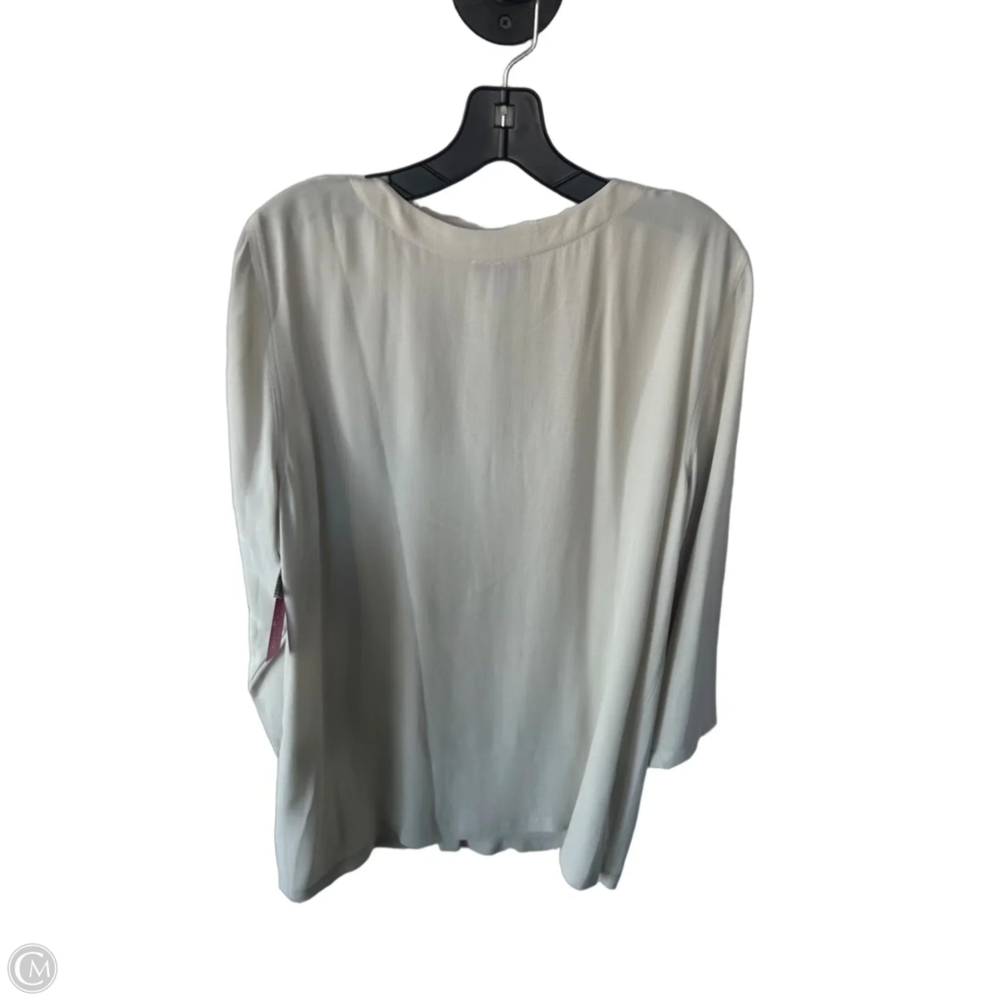 Tunic Long Sleeve By Eileen Fisher In Tan, Size: L