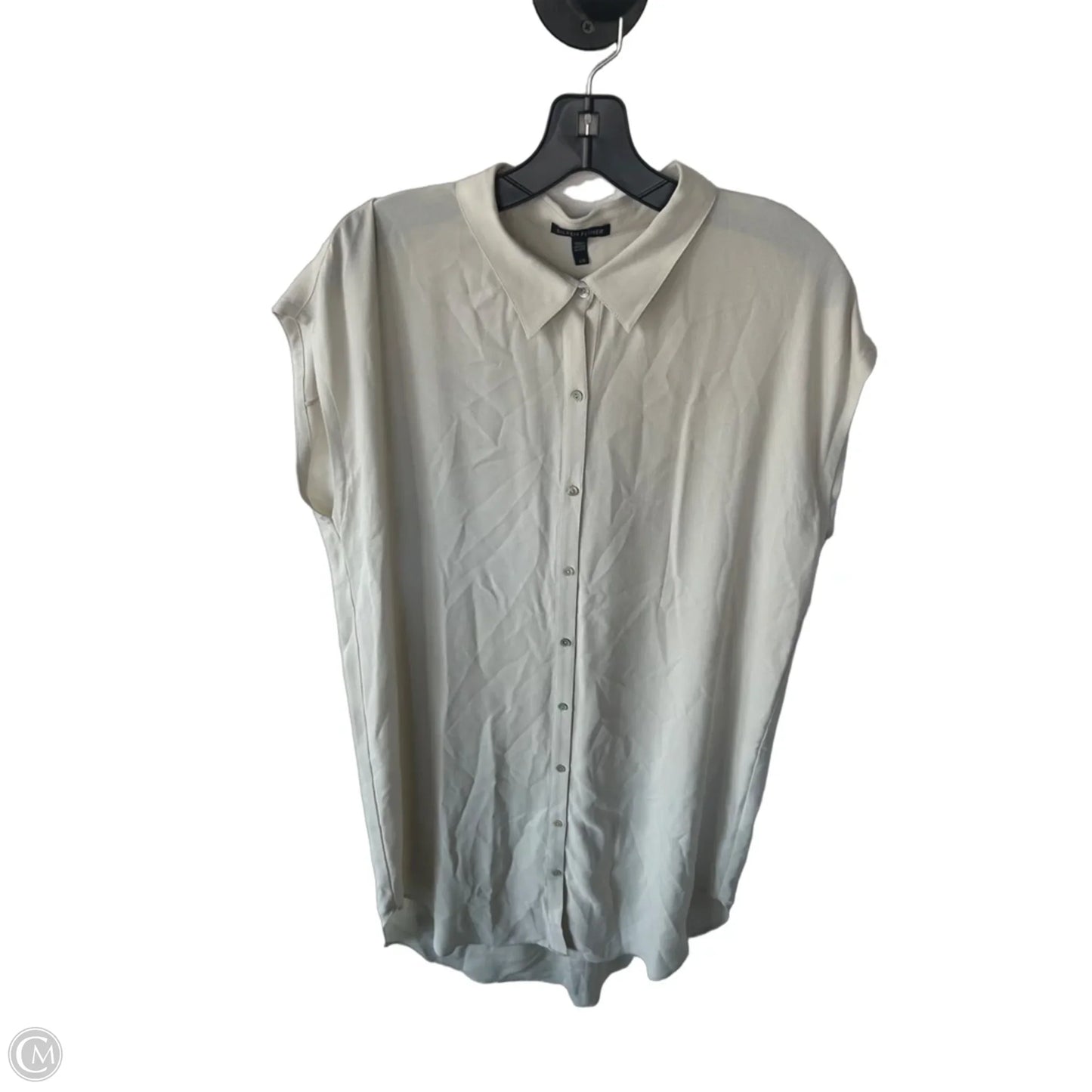 Dress Casual Short By Eileen Fisher In Tan, Size: L