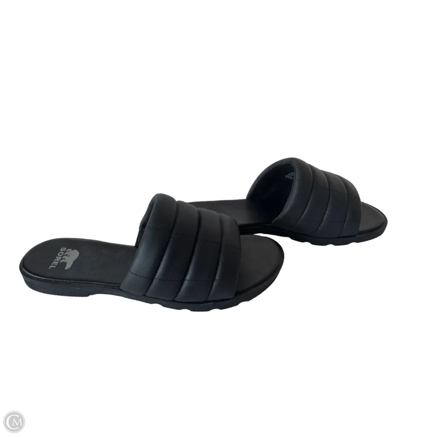 Sandals Flats By Sorel In Black, Size: 8.5