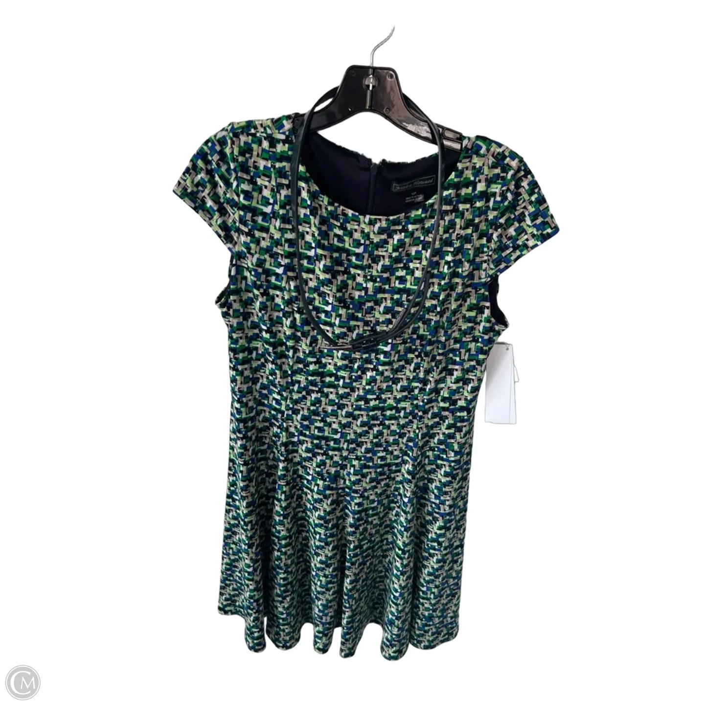 Dress Work By Jessica Howard In Blue & Green, Size: Lp