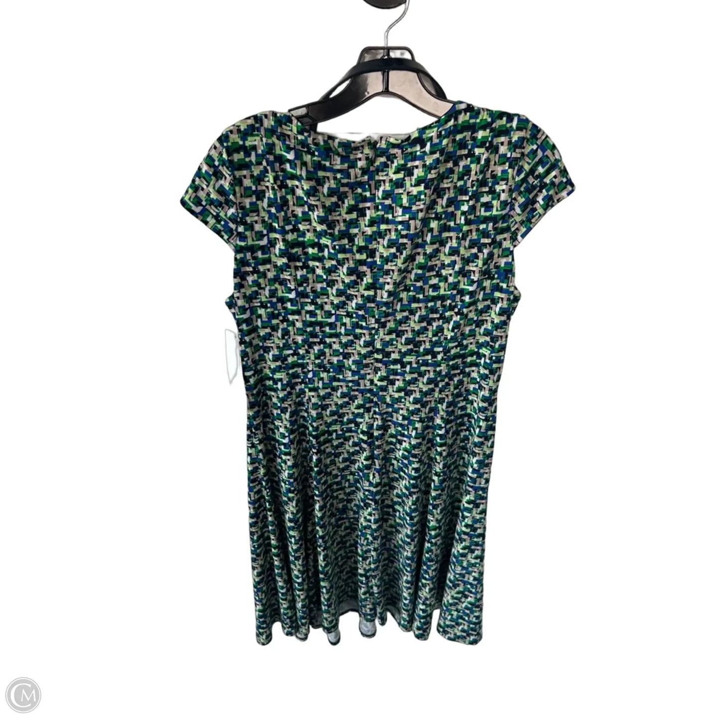 Dress Work By Jessica Howard In Blue & Green, Size: Lp