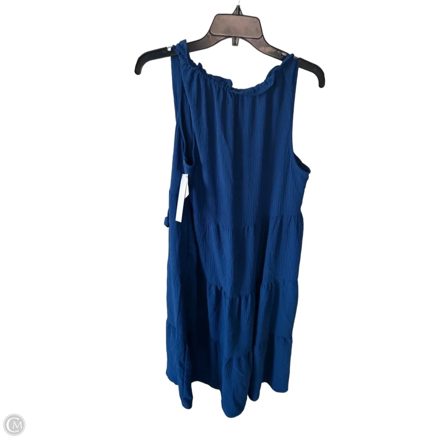 Dress Casual Midi By Max Studio In Blue, Size: L