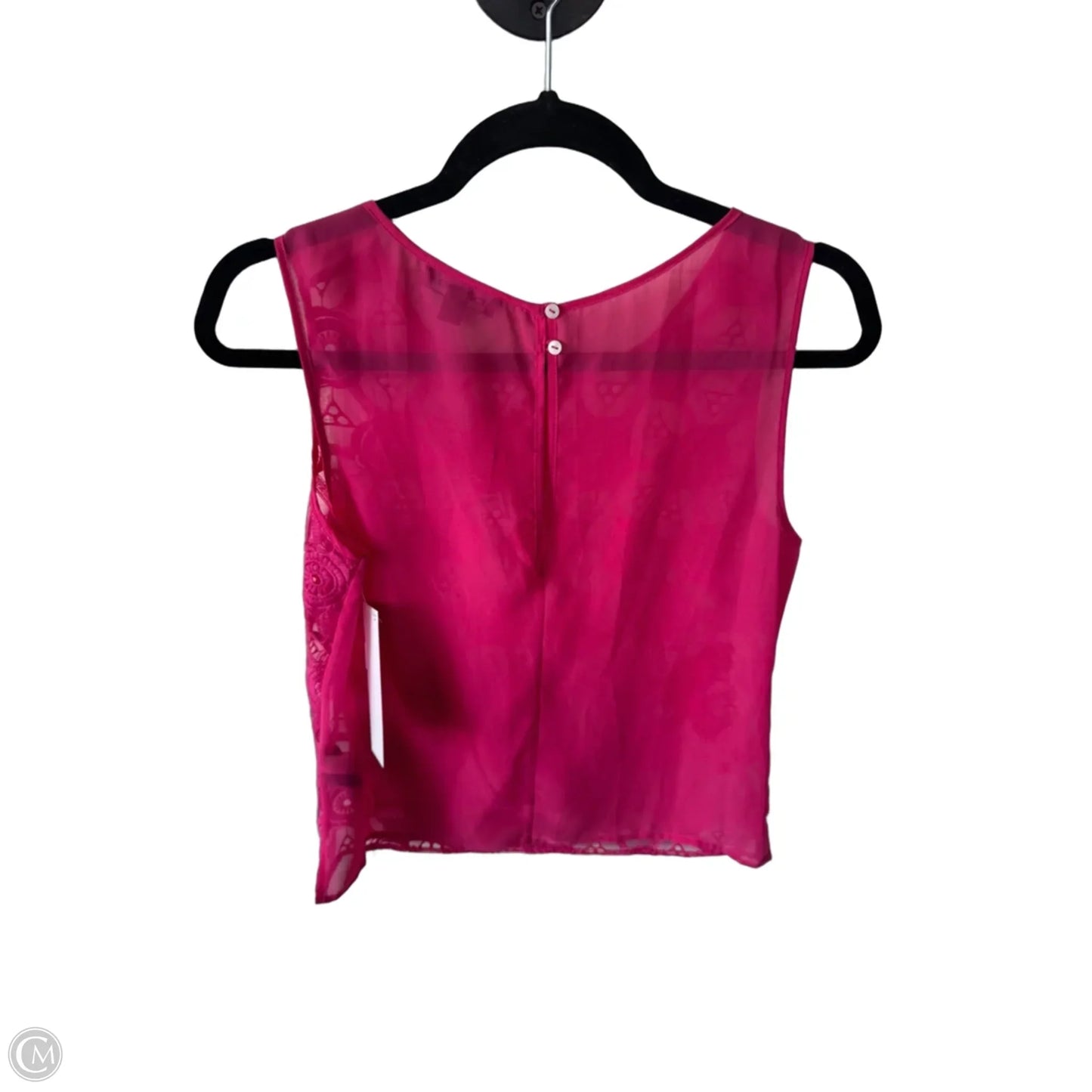 Top Sleeveless By Bebe In Pink, Size: Xs