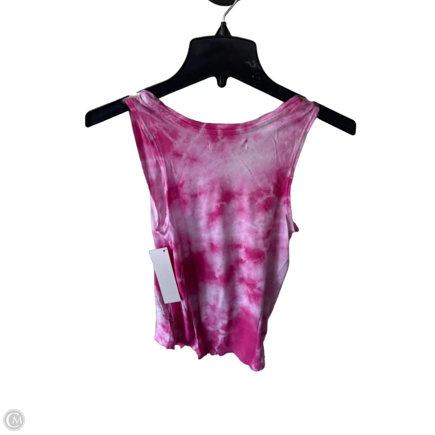 Athletic Tank Top By Spiritual Gangster In Pink & White, Size: Xs