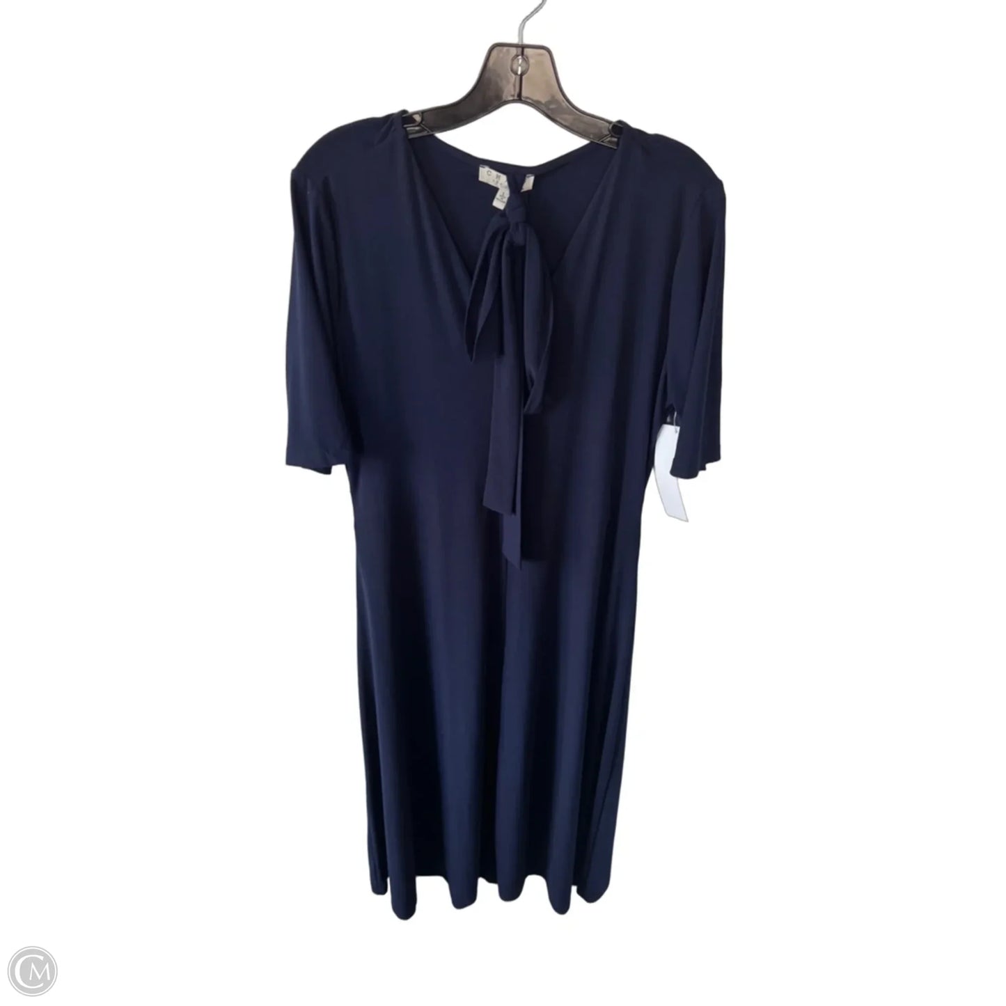 Dress Work By Chaus In Blue, Size: L
