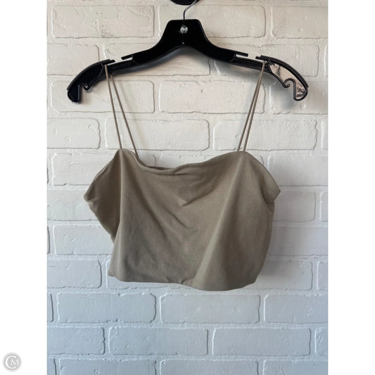 Top Sleeveless By Banana Republic In Tan, Size: M