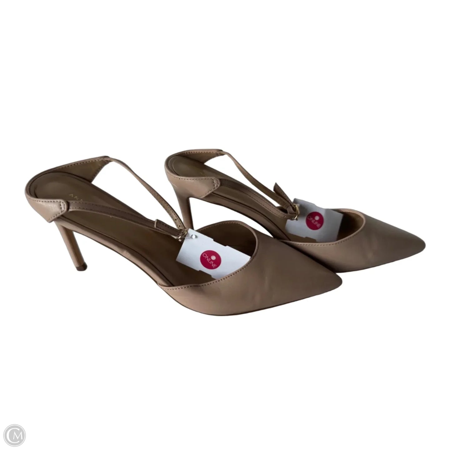 Shoes Heels Stiletto By Ann Taylor In Tan, Size: 8.5
