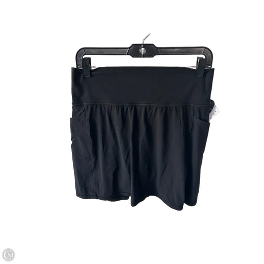 Athletic Skort By Athleta In Black, Size: M