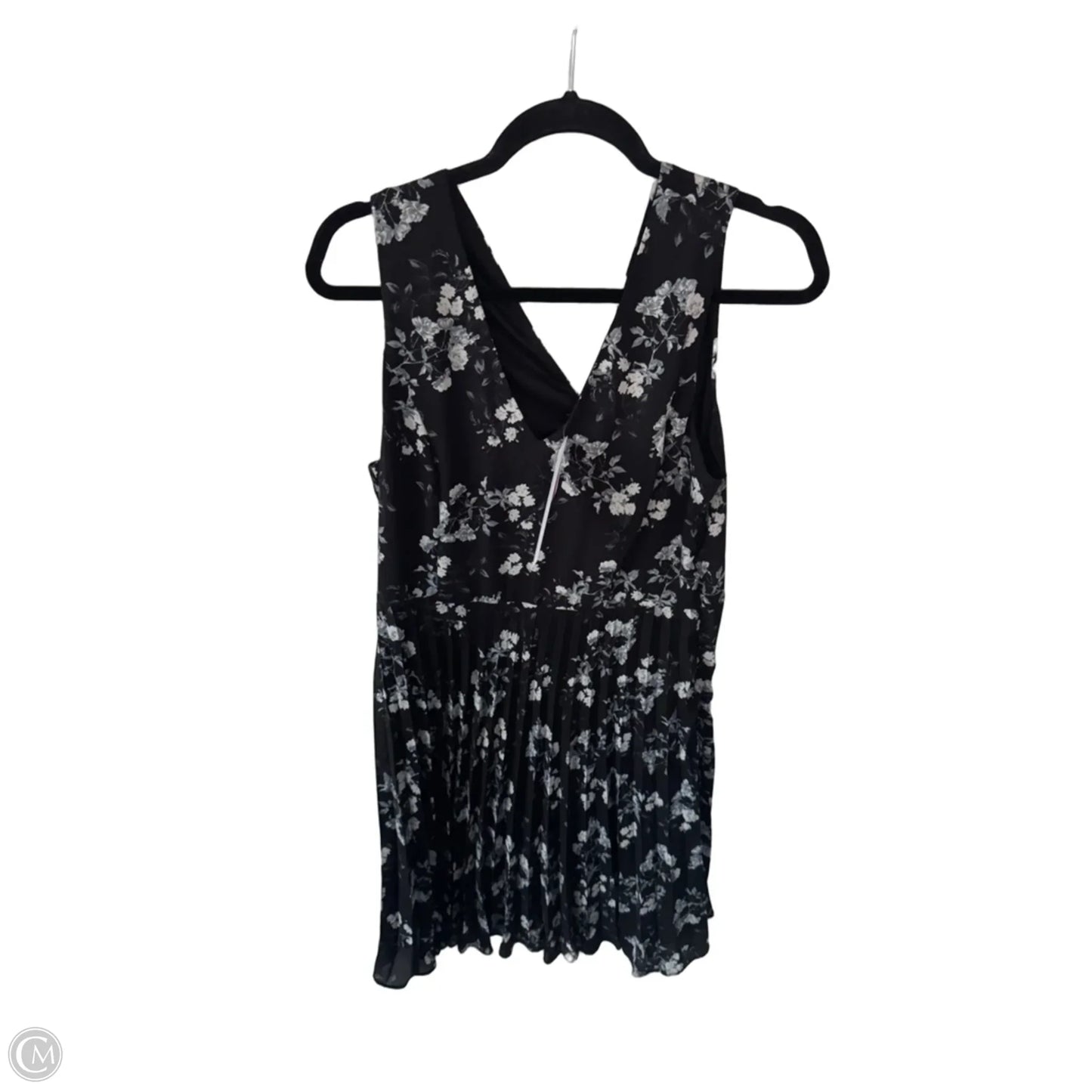 Dress Work By Banana Republic In Black & Grey, Size: M