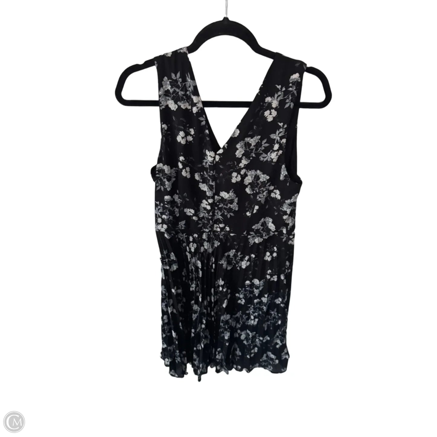 Dress Work By Banana Republic In Black & Grey, Size: M
