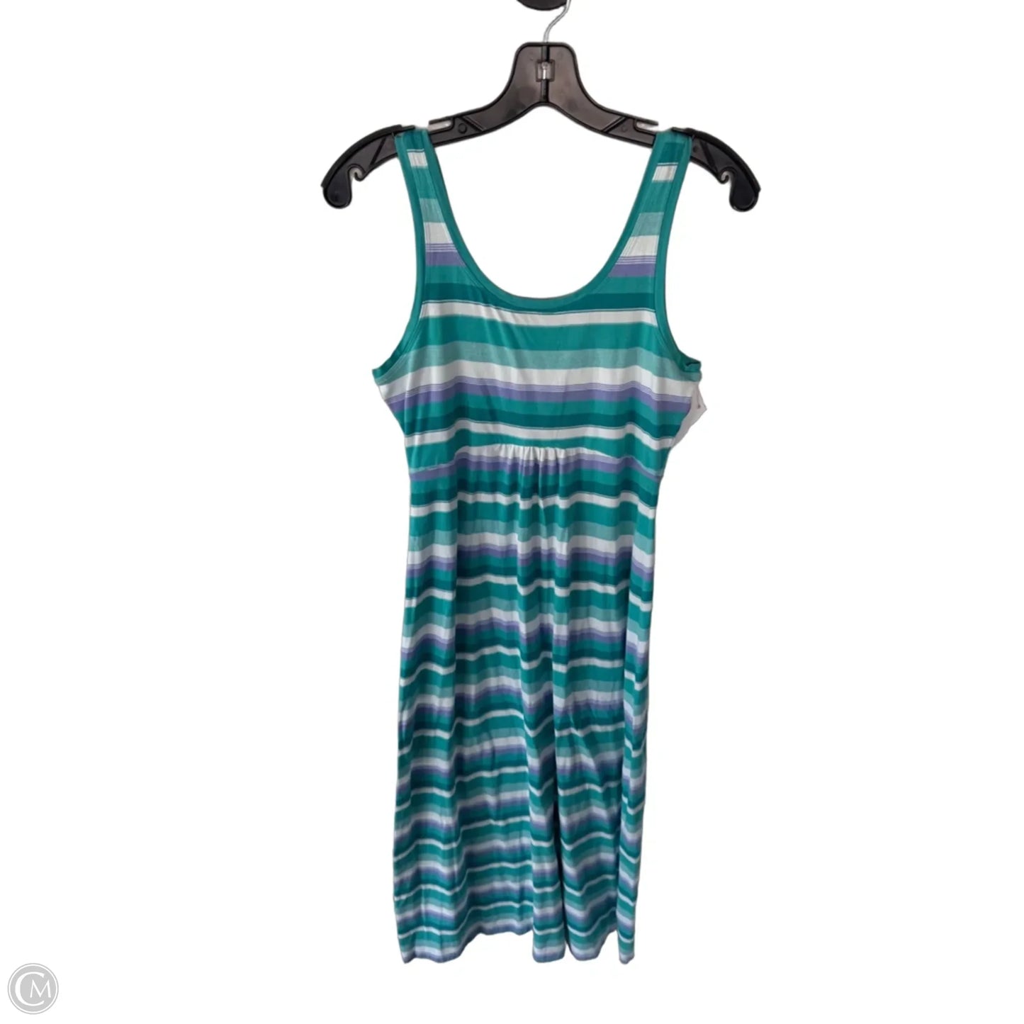 Dress Casual Maxi By Columbia In Blue & Purple, Size: M